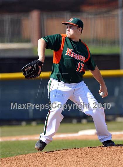 Thumbnail 2 in Naaman Forest vs. McKinney North (Carrollton Diamond Classic) photogallery.