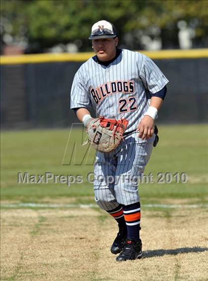 Thumbnail 1 in Naaman Forest vs. McKinney North (Carrollton Diamond Classic) photogallery.