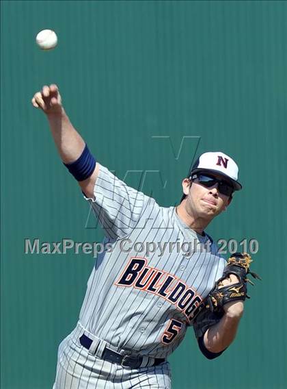 Thumbnail 2 in Naaman Forest vs. McKinney North (Carrollton Diamond Classic) photogallery.