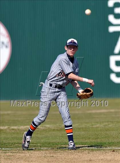 Thumbnail 2 in Naaman Forest vs. McKinney North (Carrollton Diamond Classic) photogallery.
