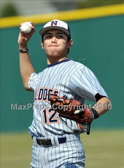 Thumbnail 1 in Naaman Forest vs. McKinney North (Carrollton Diamond Classic) photogallery.