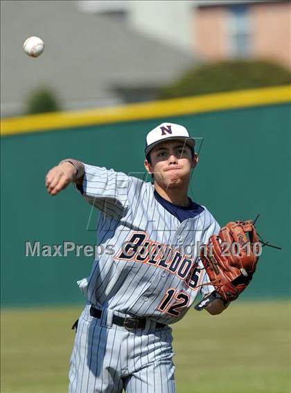 Thumbnail 2 in Naaman Forest vs. McKinney North (Carrollton Diamond Classic) photogallery.