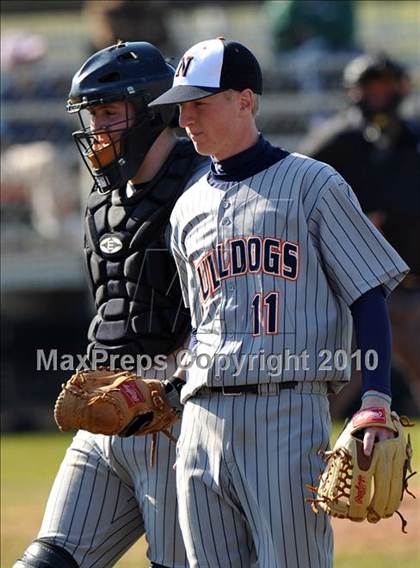 Thumbnail 2 in Naaman Forest vs. McKinney North (Carrollton Diamond Classic) photogallery.