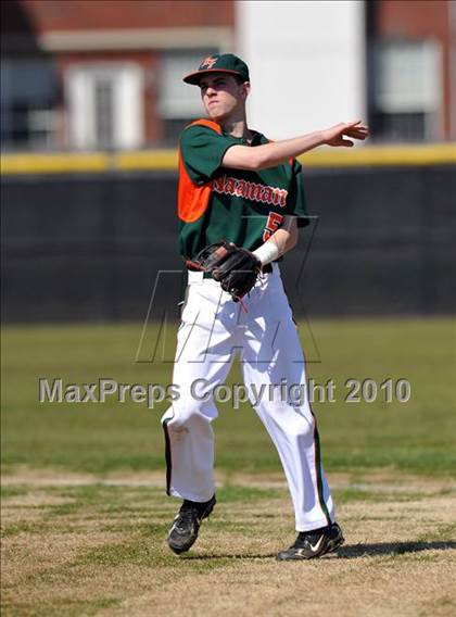 Thumbnail 2 in Naaman Forest vs. McKinney North (Carrollton Diamond Classic) photogallery.