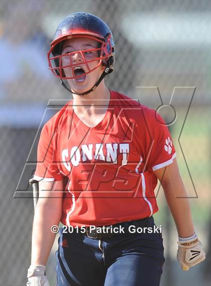 Thumbnail 3 in Schaumburg vs Conant (IHSA Class 4A Sectional) photogallery.