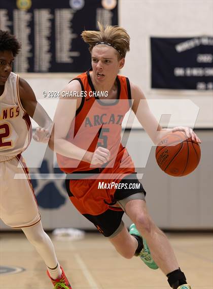 Thumbnail 1 in Arcata vs. Lincoln (Bambauer Tournament) photogallery.