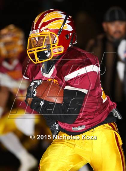 Thumbnail 3 in  Barstow vs. Burroughs (CIF SS Playoffs) photogallery.