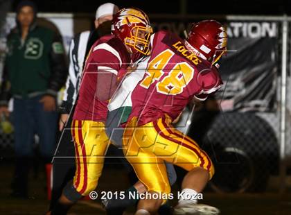Thumbnail 3 in  Barstow vs. Burroughs (CIF SS Playoffs) photogallery.