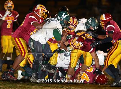 Thumbnail 2 in  Barstow vs. Burroughs (CIF SS Playoffs) photogallery.
