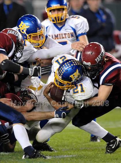Thumbnail 2 in Hamilton vs. St. Margaret's (CIF State Small Schools Final) photogallery.