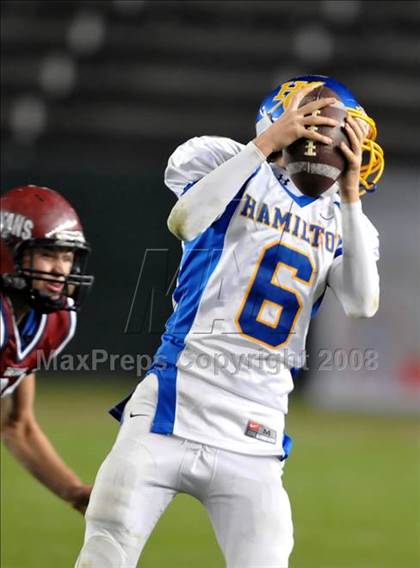Thumbnail 3 in Hamilton vs. St. Margaret's (CIF State Small Schools Final) photogallery.