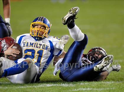 Thumbnail 2 in Hamilton vs. St. Margaret's (CIF State Small Schools Final) photogallery.