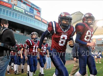 Thumbnail 2 in Hamilton vs. St. Margaret's (CIF State Small Schools Final) photogallery.