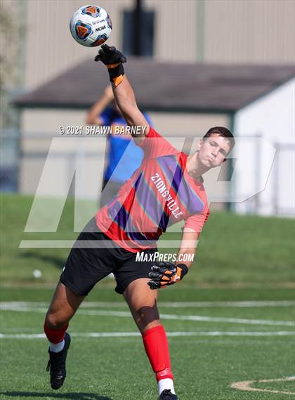 Thumbnail 3 in Zionsville vs. Carmel photogallery.