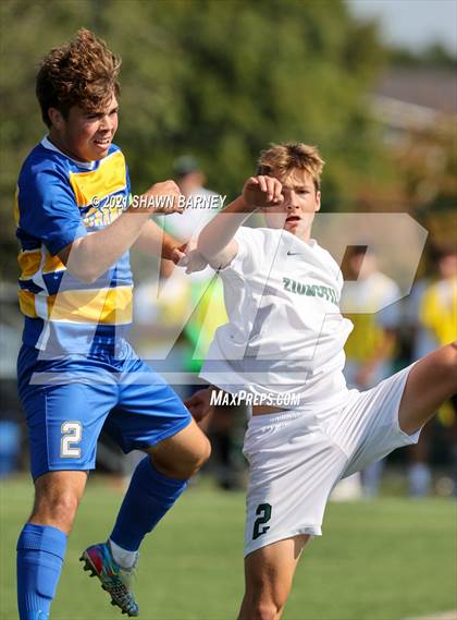 Thumbnail 3 in Zionsville vs. Carmel photogallery.