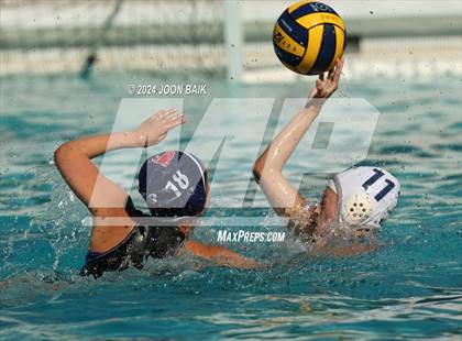 Thumbnail 2 in Saratoga vs Carlmont (Fighting Knights Tournament) photogallery.