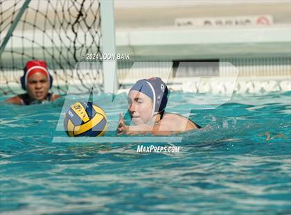 Thumbnail 2 in Saratoga vs Carlmont (Fighting Knights Tournament) photogallery.