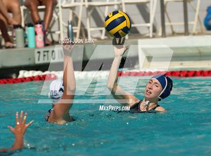 Thumbnail 2 in Saratoga vs Carlmont (Fighting Knights Tournament) photogallery.