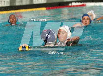Thumbnail 2 in Saratoga vs Carlmont (Fighting Knights Tournament) photogallery.