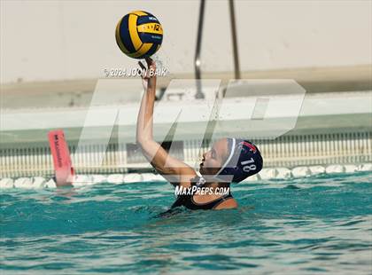 Thumbnail 2 in Saratoga vs Carlmont (Fighting Knights Tournament) photogallery.
