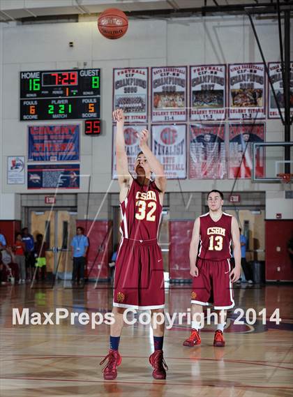 Thumbnail 3 in Cantwell-Sacred Heart vs. Bishop Montgomery (CIF SoCal Regional D4 Final) photogallery.
