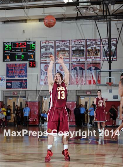 Thumbnail 3 in Cantwell-Sacred Heart vs. Bishop Montgomery (CIF SoCal Regional D4 Final) photogallery.