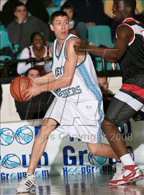Thumbnail 3 in Christian Brothers Academy vs. Boys & Girls (HoopGroup Boardwalk Showcase) photogallery.