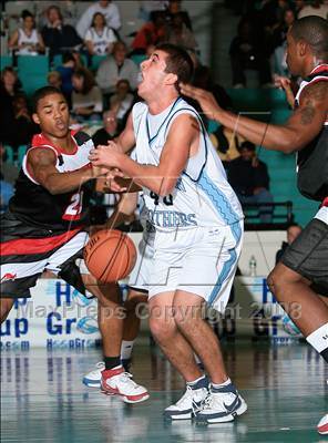 Thumbnail 1 in Christian Brothers Academy vs. Boys & Girls (HoopGroup Boardwalk Showcase) photogallery.