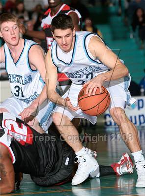 Thumbnail 2 in Christian Brothers Academy vs. Boys & Girls (HoopGroup Boardwalk Showcase) photogallery.