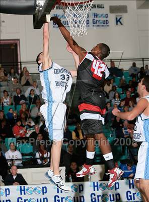 Thumbnail 2 in Christian Brothers Academy vs. Boys & Girls (HoopGroup Boardwalk Showcase) photogallery.