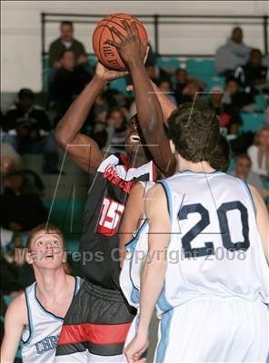 Thumbnail 2 in Christian Brothers Academy vs. Boys & Girls (HoopGroup Boardwalk Showcase) photogallery.