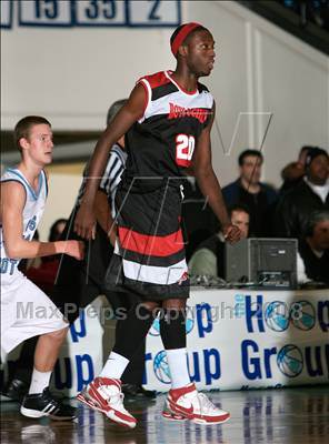 Thumbnail 3 in Christian Brothers Academy vs. Boys & Girls (HoopGroup Boardwalk Showcase) photogallery.