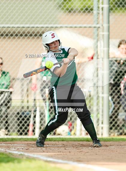 Thumbnail 3 in Bishop Grimes vs Westmoreland (NYSPHSAA Section 3 Play In Game) photogallery.