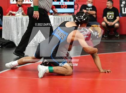 Thumbnail 3 in Grand Terrace vs Patriot (CIF Southern Section Wrestling Championships) photogallery.