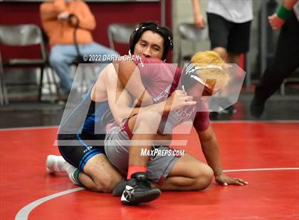 Thumbnail 2 in Grand Terrace vs Patriot (CIF Southern Section Wrestling Championships) photogallery.