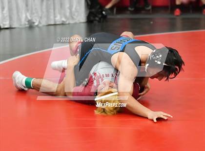 Thumbnail 2 in Grand Terrace vs Patriot (CIF Southern Section Wrestling Championships) photogallery.