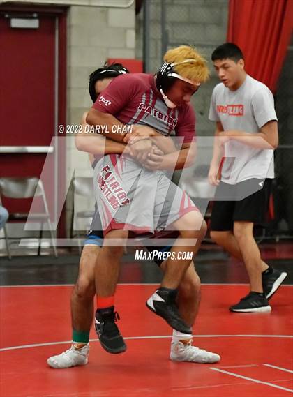 Thumbnail 2 in Grand Terrace vs Patriot (CIF Southern Section Wrestling Championships) photogallery.