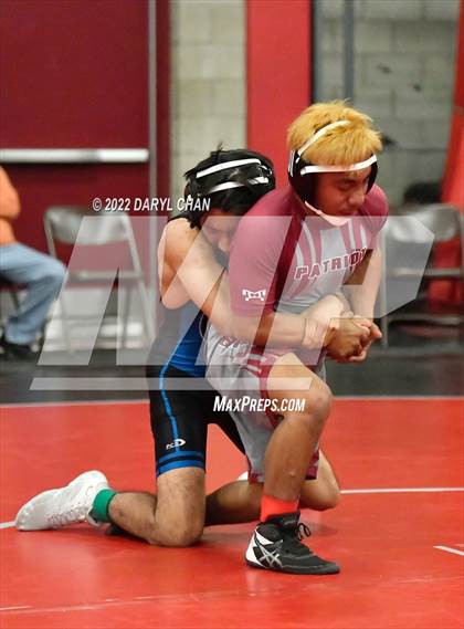 Thumbnail 1 in Grand Terrace vs Patriot (CIF Southern Section Wrestling Championships) photogallery.