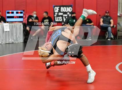 Thumbnail 1 in Grand Terrace vs Patriot (CIF Southern Section Wrestling Championships) photogallery.