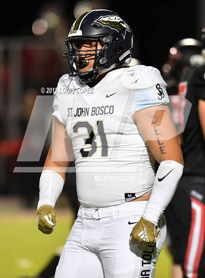 Thumbnail 1 in St. John Bosco @ San Clemente (DIV 1 CIF SS Playoff Quarterfinal) photogallery.