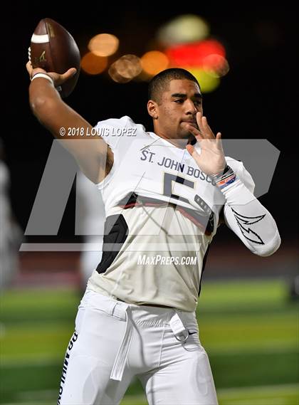 Thumbnail 3 in St. John Bosco @ San Clemente (DIV 1 CIF SS Playoff Quarterfinal) photogallery.