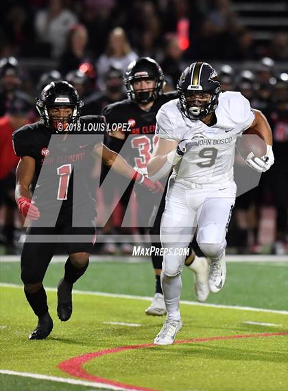 Thumbnail 2 in St. John Bosco @ San Clemente (DIV 1 CIF SS Playoff Quarterfinal) photogallery.