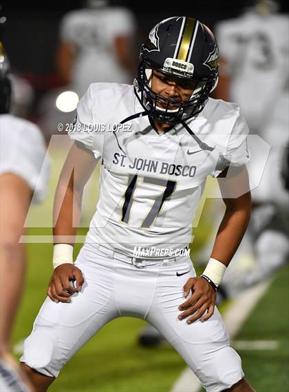 Thumbnail 1 in St. John Bosco @ San Clemente (DIV 1 CIF SS Playoff Quarterfinal) photogallery.