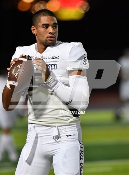 Thumbnail 2 in St. John Bosco @ San Clemente (DIV 1 CIF SS Playoff Quarterfinal) photogallery.