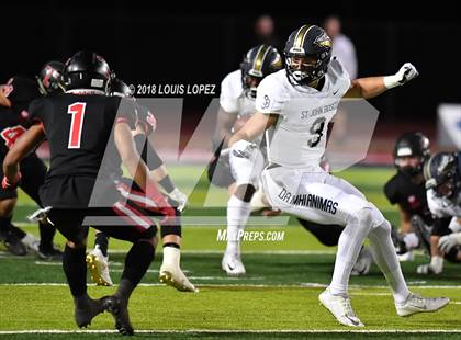Thumbnail 3 in St. John Bosco @ San Clemente (DIV 1 CIF SS Playoff Quarterfinal) photogallery.
