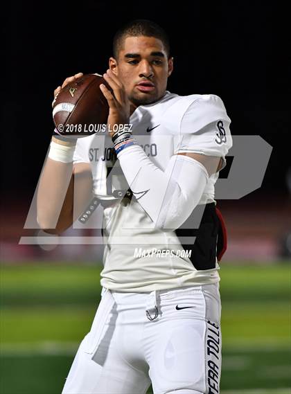 Thumbnail 1 in St. John Bosco @ San Clemente (DIV 1 CIF SS Playoff Quarterfinal) photogallery.