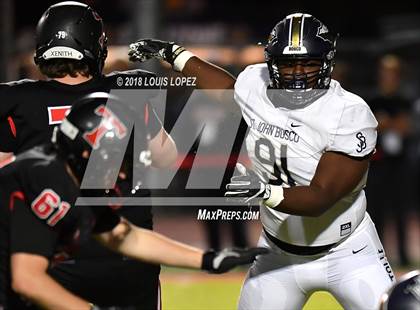 Thumbnail 1 in St. John Bosco @ San Clemente (DIV 1 CIF SS Playoff Quarterfinal) photogallery.