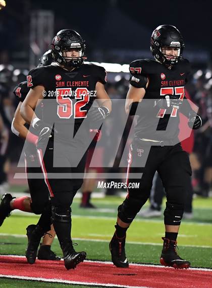 Thumbnail 3 in St. John Bosco @ San Clemente (DIV 1 CIF SS Playoff Quarterfinal) photogallery.