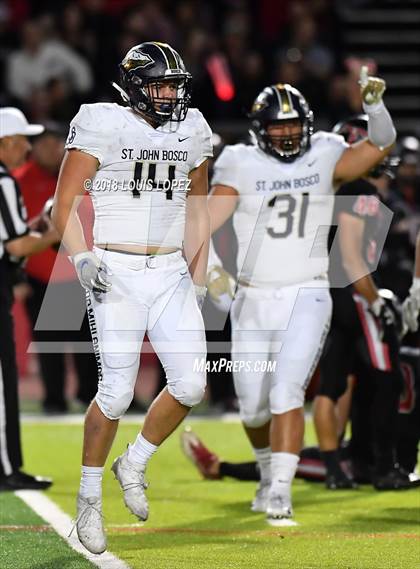 Thumbnail 3 in St. John Bosco @ San Clemente (DIV 1 CIF SS Playoff Quarterfinal) photogallery.