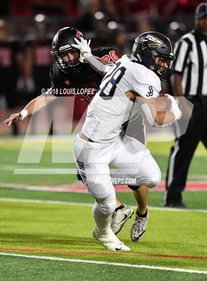Thumbnail 3 in St. John Bosco @ San Clemente (DIV 1 CIF SS Playoff Quarterfinal) photogallery.